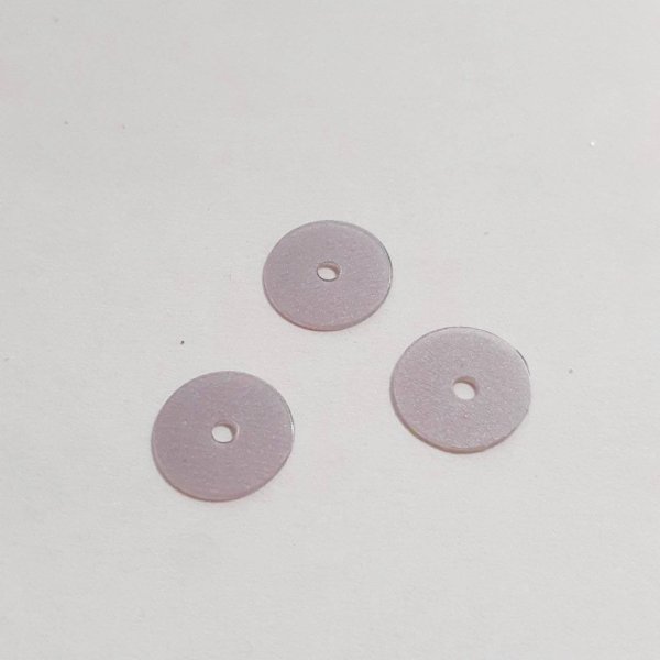 画像2: スパンコール1456　平8mm　シルバー　2g (2)