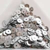 画像1: スパンコール1417 平4mm シルバー 2g