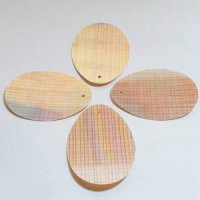 画像2: スパンコール1324　トップホール40mm　オレンジ　1g