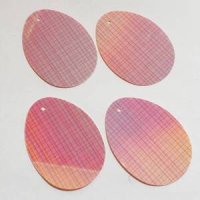 画像2: スパンコール1325 トップホール40mm オレンジ 1g