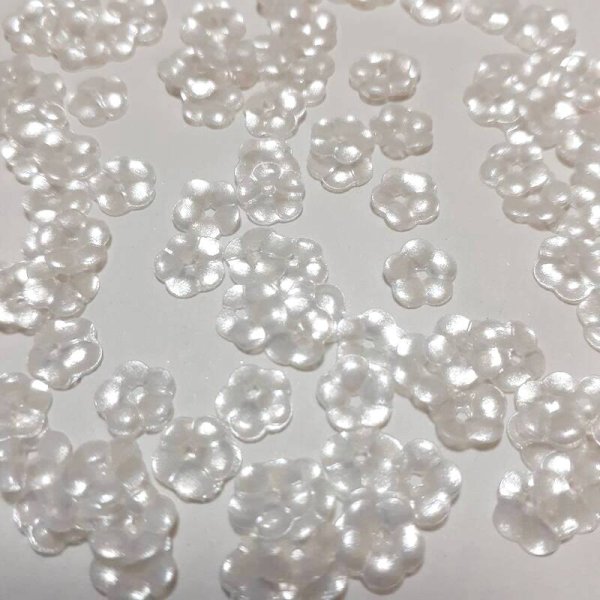 画像2: スパンコール1760　プラム6mm　ホワイト1g (2)