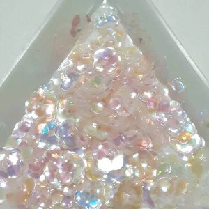 画像1: スパンコール2235　プラム6mm　ピンク1g (1)
