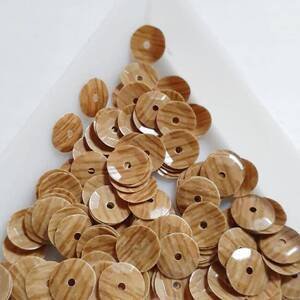 画像1: スパンコール限定192　木目7mm　ブラウン1g【在庫限り】 (1)