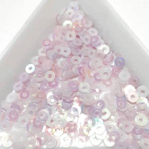 画像1: スパンコール1804　平3mm　パープル 1g  (1)