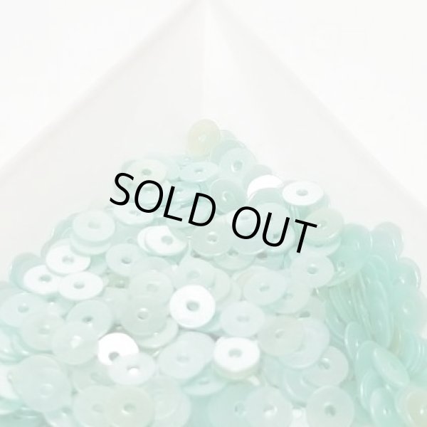 画像1: スパンコール1367　平4mm　グリーン　2g (1)