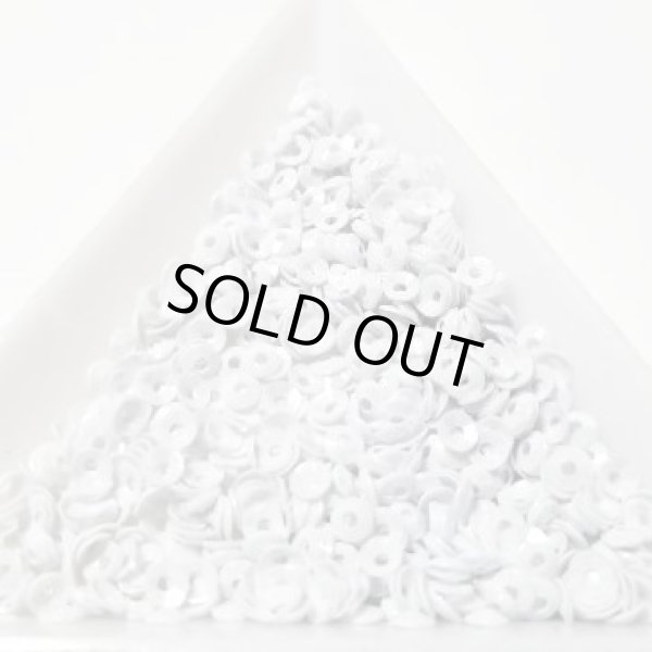 画像1: スパンコール1351 ラウンド3mm ホワイト2g (1)