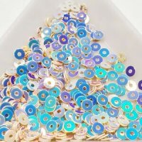 画像1: スパンコール限定248 平3mm ピンク 1g