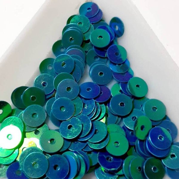 画像1: スパンコール2136J　平5mm　ブルー1g (1)