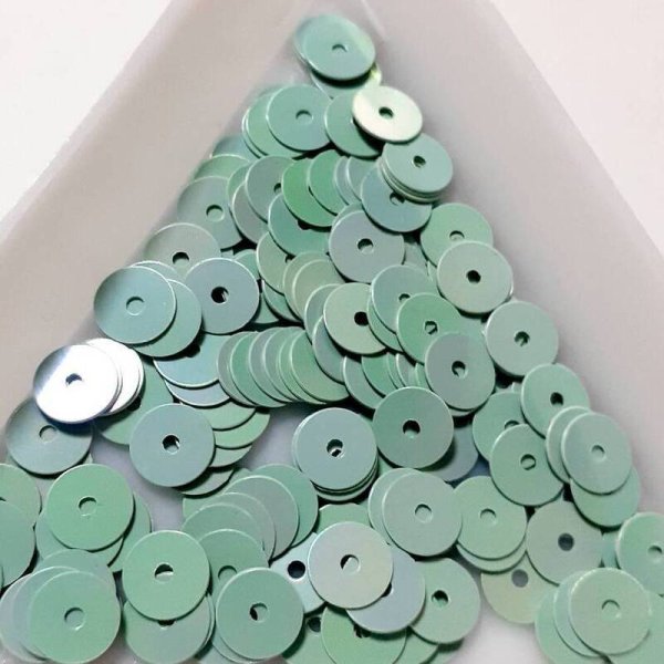 画像1: スパンコール2139J　平5mm　グリーン1g (1)