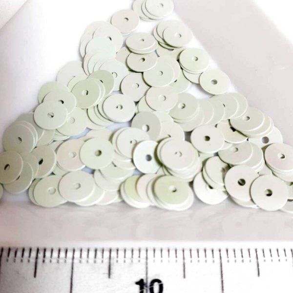 画像2: スパンコール2140J 平5mm グリーン 1g (2)