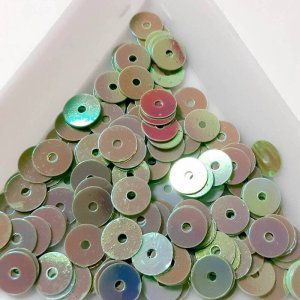 画像1: スパンコール2141J　平5mm　グリーン（1g） (1)