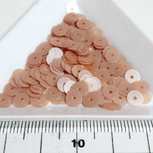 画像3: スパンコール2162J 平5mm ベージュ 1g (3)