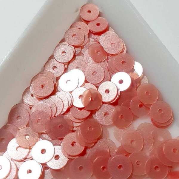 画像1: スパンコール2165J　平5mm　ピンク1g (1)