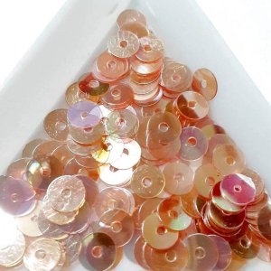 画像1: スパンコール2166J　平5mm　ピンク（1g） (1)