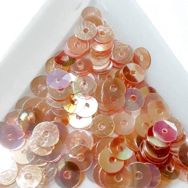 画像1: スパンコール2166J　平5mm　ピンク1g (1)