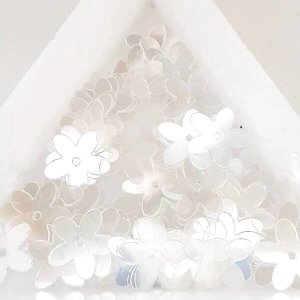 画像1: スパンコール2218 デイジー10mm クリア1g【在庫限り・入荷予定無し】 (1)