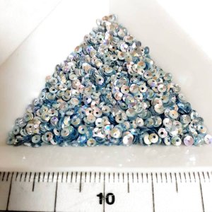 画像2: スパンコール2336 ラウンド2mm シルバー 1ｇ (2)
