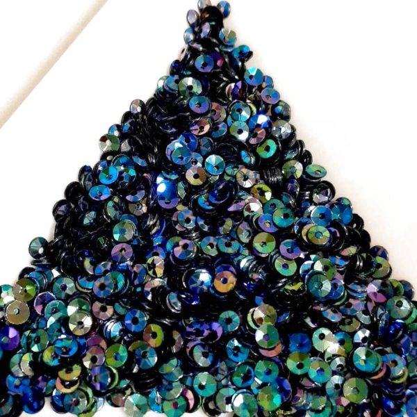 画像1: スパンコール2337 ラウンド2mm ネイビー 1ｇ (1)