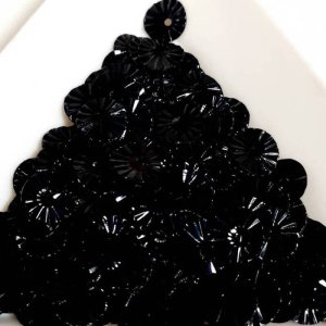 画像1: スパンコール2406 ソレイユ6mm ブラック 1g (1)
