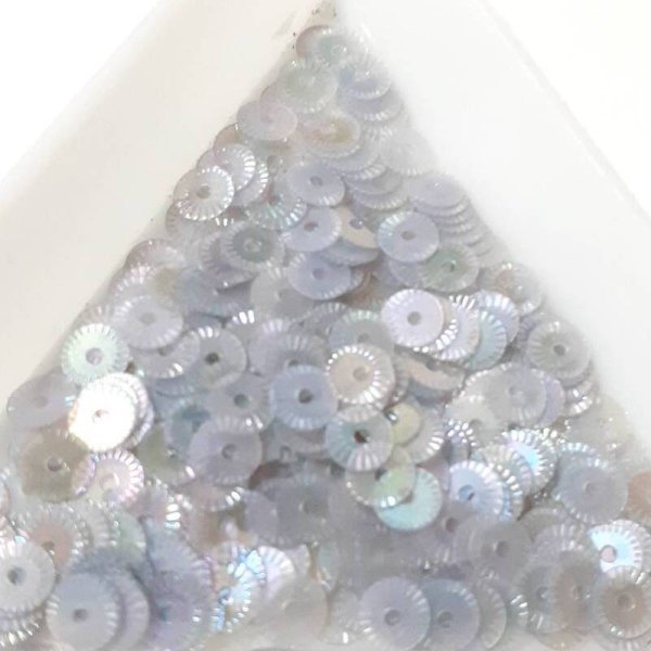 画像1: スパンコール2449 クロック4mm パープル 1g　 (1)