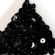 画像1: スパンコール2459 クロック4mm　ブラック （1g）　 (1)
