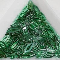 画像1: スパンコール限定259 大穴 リーフ9×4&アイ6×2 グリーン 1g