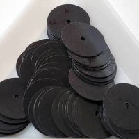 画像1: スパンコール限定282 平13mm ブラック 2g