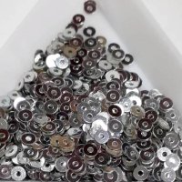 画像1: スパンコール1806　ラウンド3mm　ホワイト 1g 
