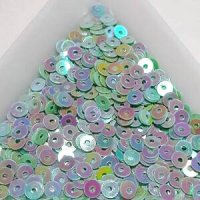 画像1: スパンコール限定300　平3mm　グリーンAB1ｇ