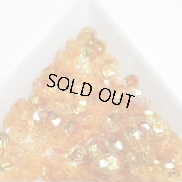 画像1: スパンコール　990　亀甲4mm　イエロー　2g (1)