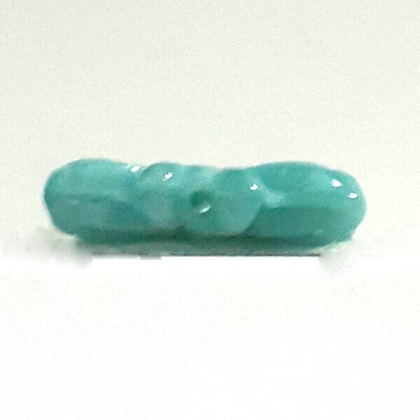 画像5: ウランビーズ364　ブルー　バタフライ（3個入り）【年代物】 (5)