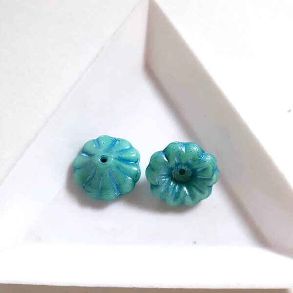 画像5: ウランスペシャル1004　フラワー　グリーン（2個入り） (5)