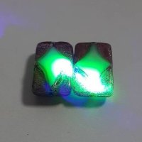 画像1: ウランスペシャル1008 レクタングル グリーン(2個入り)