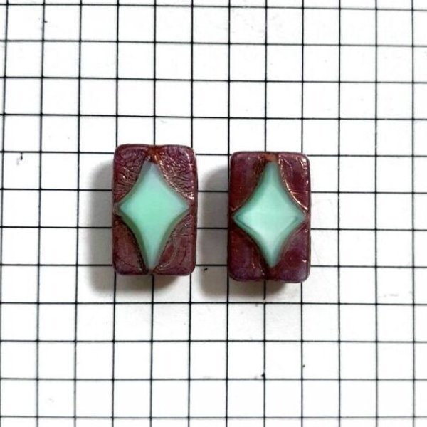 画像5: ウランスペシャル1008　レクタングル　グリーン（2個入り） (5)