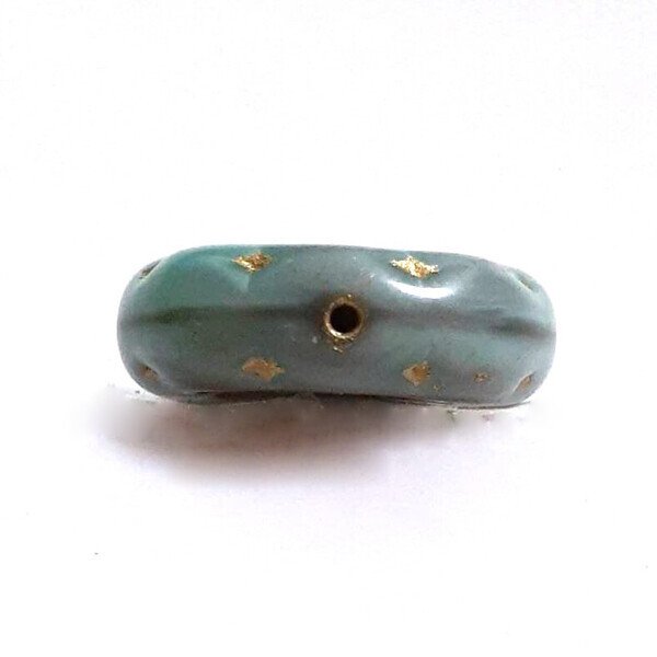 画像3: ウランスペシャル1010　フラットラウンド（花）　ブルー（1個） (3)