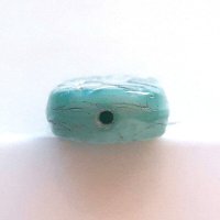 画像3: ウランビーズ1013  グリーン リーフ15×13mm（2個入）年代物・ボヘミア★人気商品★